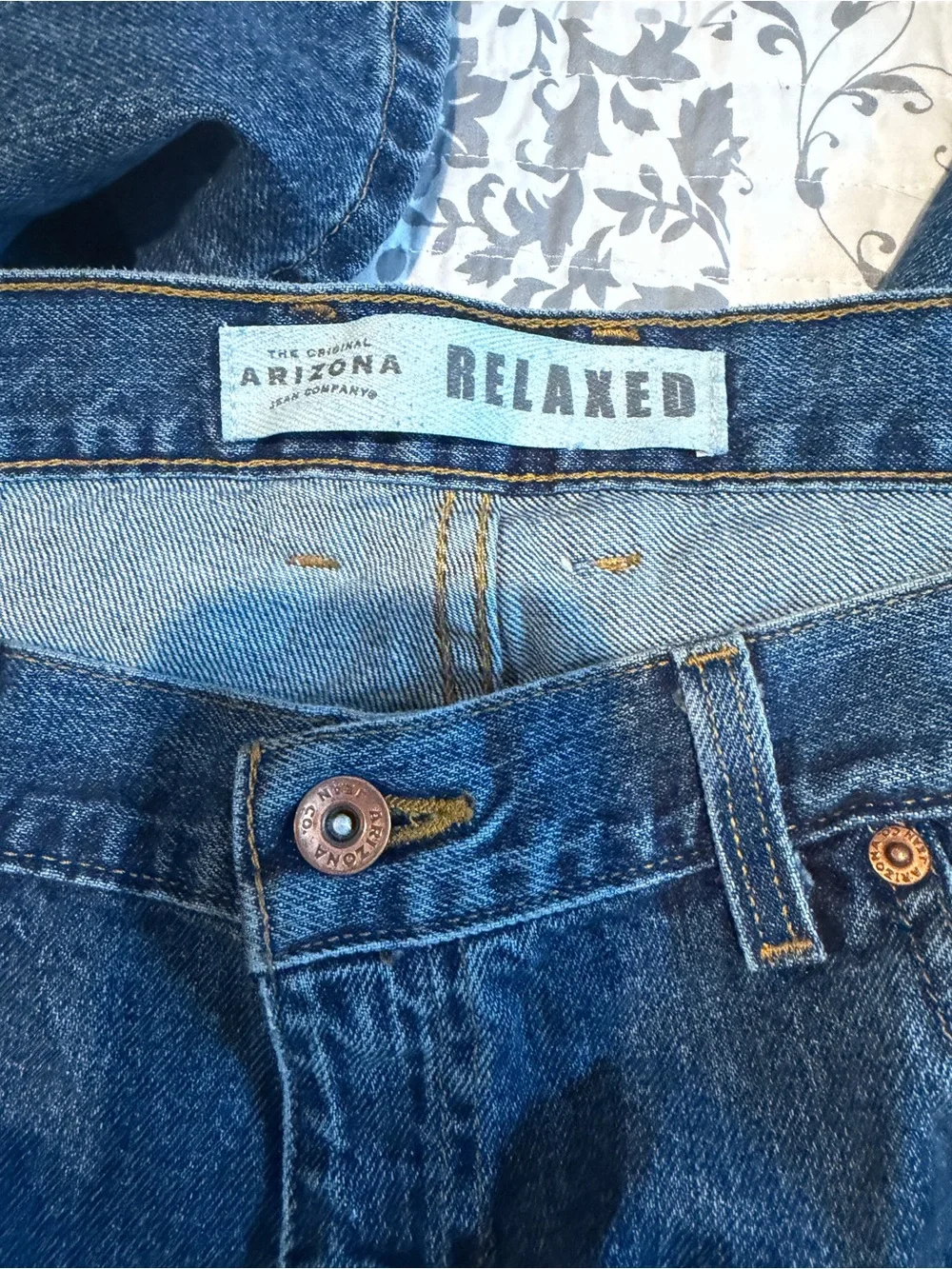 Men’s Arizona relaxed fit 38x32 jeans vgc.